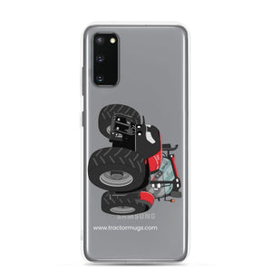 The Tractor Mugs Store Samsung Galaxy S20 Case IH Optum 300 CVX | Clear Case for Samsung® Quality Farmers Merch