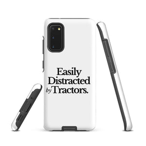 The Tractor Mugs Store Samsung Galaxy S20 EASILY DISTRACTED BY TRACTORS | Tough case for Samsung® Quality Farmers Merch