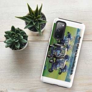 The Tractor Mugs Store Samsung Galaxy S20 FE Ford '000 Series Advert | Tough case for Samsung® Quality Farmers Merch