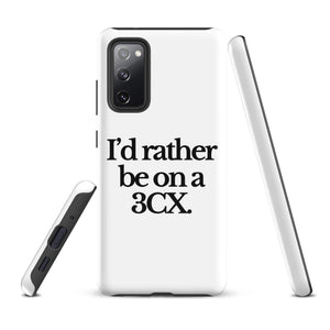 The Tractor Mugs Store Samsung Galaxy S20 FE I'D RATHER BE ON A 3CX | Tough case for Samsung® Quality Farmers Merch