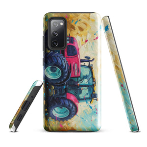 The Tractor Mugs Store Samsung Galaxy S20 FE Renault ares 696 rz Splash Art | Tough case for Samsung® Quality Farmers Merch