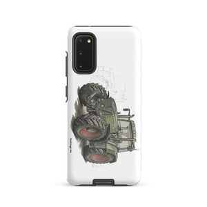 The Tractor Mugs Store Samsung Galaxy S20 Fendt Favorit 818 Pencil Sketch | Tough case for Samsung® Quality Farmers Merch