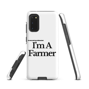 The Tractor Mugs Store Samsung Galaxy S20 I'M A FARMER | Tough case for Samsung® Quality Farmers Merch