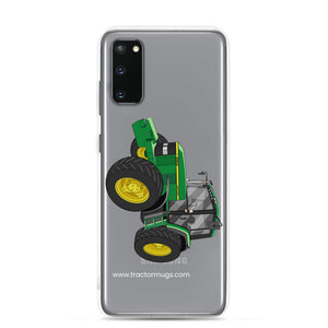 The Tractor Mugs Store Samsung Galaxy S20 John Deere 6900  | Clear Case for Samsung® Quality Farmers Merch