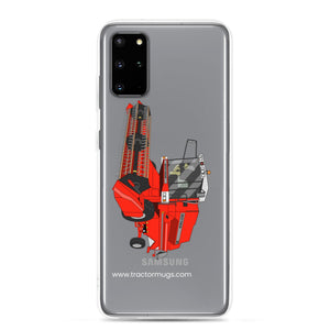 The Tractor Mugs Store Samsung Galaxy S20 Plus 1994 Massey Ferguson 32 Combine Harvester | Clear Case for Samsung® Quality Farmers Merch