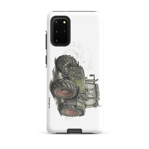 The Tractor Mugs Store Samsung Galaxy S20 Plus Fendt Favorit 818 Pencil Sketch | Tough case for Samsung® Quality Farmers Merch
