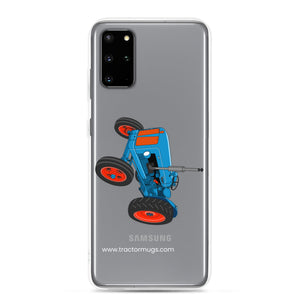 The Tractor Mugs Store Samsung Galaxy S20 Plus Fordson Super Dexta | Clear Case for Samsung® Quality Farmers Merch