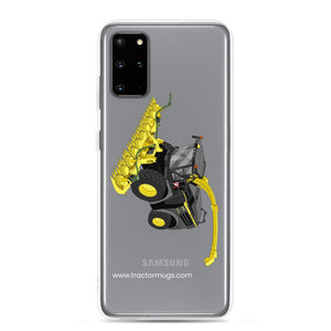 The Tractor Mugs Store Samsung Galaxy S20 Plus John Deere 8800 Black Beauty Silage Harvester | Clear Case for Samsung® Quality Farmers Merch