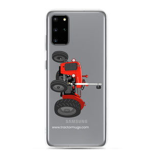The Tractor Mugs Store Samsung Galaxy S20 Plus Massey Ferguson 35X | Clear Case for Samsung® Quality Farmers Merch