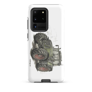 The Tractor Mugs Store Samsung Galaxy S20 Ultra Fendt Favorit 818 Pencil Sketch | Tough case for Samsung® Quality Farmers Merch