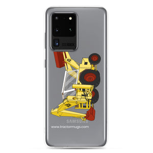 The Tractor Mugs Store Samsung Galaxy S20 Ultra JCB 3C II Backhoe | Clear Case for Samsung® Quality Farmers Merch