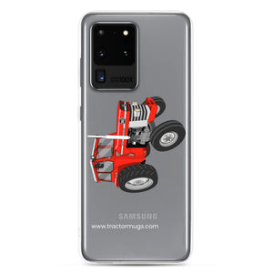 The Tractor Mugs Store Samsung Galaxy S20 Ultra Massey Ferguson 185  |  Clear Case for Samsung® Quality Farmers Merch