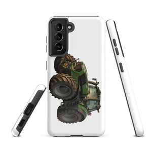 The Tractor Mugs Store Samsung Galaxy S21 FE Deutz-Fahr 9340 Oil Painting | Tough case for Samsung® Quality Farmers Merch
