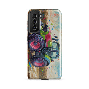 The Tractor Mugs Store Samsung Galaxy S21 FE Deutz-Fahr 9340 Splash Art | Tough case for Samsung® Quality Farmers Merch