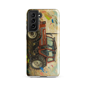 The Tractor Mugs Store Samsung Galaxy S21 FE FIAT 110-90 DT Splash Art | Tough case for Samsung® Quality Farmers Merch