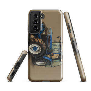 The Tractor Mugs Store Samsung Galaxy S21 FE Ford 7840 Oil Painting | Tough case for Samsung® Quality Farmers Merch