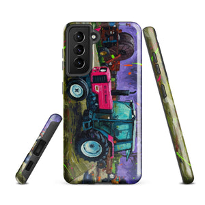 The Tractor Mugs Store Samsung Galaxy S21 FE Renault 65-32 MX Splash Art | Tough case for Samsung® Quality Farmers Merch