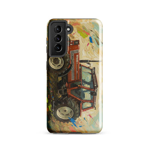 The Tractor Mugs Store Samsung Galaxy S21 FIAT 110-90 DT Splash Art | Tough case for Samsung® Quality Farmers Merch