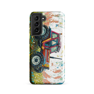 The Tractor Mugs Store Samsung Galaxy S21 FIAT 90-90 DT Splash Art | Tough case for Samsung® Quality Farmers Merch