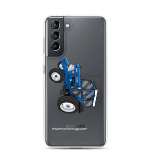 The Tractor Mugs Store Samsung Galaxy S21 Ford 4610 2WD | Clear Case for Samsung® Quality Farmers Merch