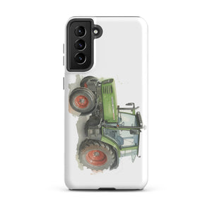 The Tractor Mugs Store Samsung Galaxy S21 Plus Fendt Farmer 308 C Watercolor | Tough case for Samsung® Quality Farmers Merch