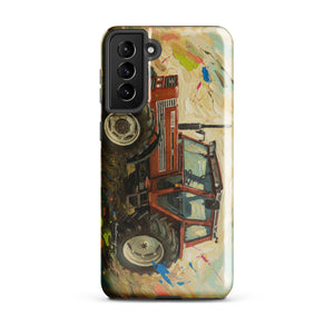 The Tractor Mugs Store Samsung Galaxy S21 Plus FIAT 110-90 DT Splash Art | Tough case for Samsung® Quality Farmers Merch