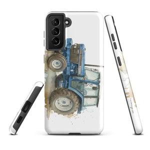 The Tractor Mugs Store Samsung Galaxy S21 Plus Ford 6640 SL 2wd Water colour |Tough Case for Samsung® Quality Farmers Merch