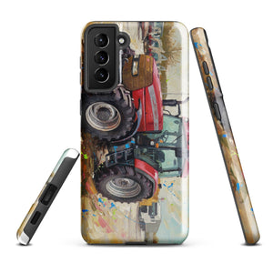 The Tractor Mugs Store Samsung Galaxy S21 Plus McCormick MTX 150 Signature Edition Splash Art | Tough case for Samsung® Quality Farmers Merch