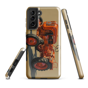 The Tractor Mugs Store Samsung Galaxy S21 Plus Porsche Diesel A111 Oil Painting | Tough case for Samsung® Quality Farmers Merch