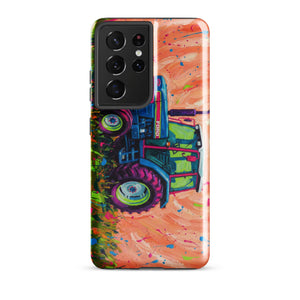 The Tractor Mugs Store Samsung Galaxy S21 Ultra Ford 6640 Splash Art | Tough case for Samsung® Quality Farmers Merch