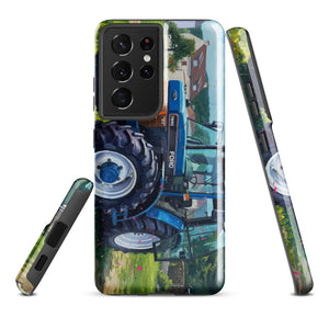 The Tractor Mugs Store Samsung Galaxy S21 Ultra Ford 7840 Splash Art | Tough case for Samsung® Quality Farmers Merch
