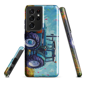 The Tractor Mugs Store Samsung Galaxy S21 Ultra Ford 8340 Splash Art | Tough case for Samsung® Quality Farmers Merch
