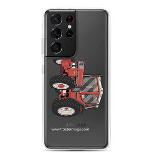 The Tractor Mugs Store Samsung Galaxy S21 Ultra International 885 XL 4WD | Clear Case for Samsung® Quality Farmers Merch