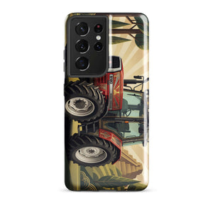The Tractor Mugs Store Samsung Galaxy S21 Ultra Massey Ferguson 6180 | Art Deco Tough case for Samsung® Quality Farmers Merch