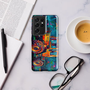 The Tractor Mugs Store Samsung Galaxy S21 Ultra MB TRAC 1100 | Splash Art Tough case for Samsung® Quality Farmers Merch
