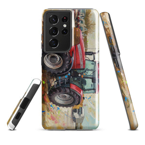 The Tractor Mugs Store Samsung Galaxy S21 Ultra McCormick MTX 150 Signature Edition Splash Art | Tough case for Samsung® Quality Farmers Merch