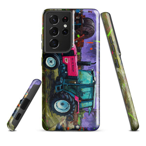 The Tractor Mugs Store Samsung Galaxy S21 Ultra Renault 65-32 MX Splash Art | Tough case for Samsung® Quality Farmers Merch