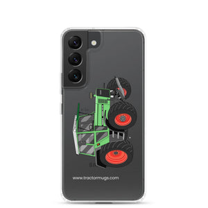 The Tractor Mugs Store Samsung Galaxy S22 Fendt 310 LSA  |  Clear Case for Samsung® Quality Farmers Merch
