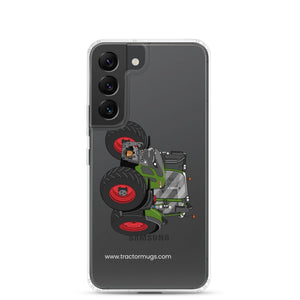 The Tractor Mugs Store Samsung Galaxy S22 Fendt 620 Vario | Clear Case for Samsung® Quality Farmers Merch