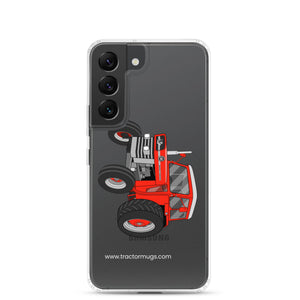 The Tractor Mugs Store Samsung Galaxy S22 Massey Ferguson 165 | Clear Case for Samsung® Quality Farmers Merch