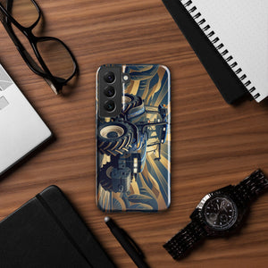 The Tractor Mugs Store Samsung Galaxy S22 New Holland TM 155  | Art Deco Tough case for Samsung® Quality Farmers Merch