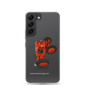The Tractor Mugs Store Samsung Galaxy S22 Nuffield 4_60 | Clear Case for Samsung® Quality Farmers Merch