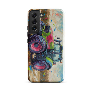 The Tractor Mugs Store Samsung Galaxy S22 Plus Deutz-Fahr 9340 Splash Art | Tough case for Samsung® Quality Farmers Merch