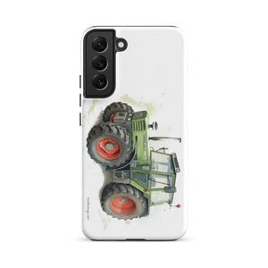 The Tractor Mugs Store Samsung Galaxy S22 Plus Fendt 308 LSA 4WD Watercolor | Tough case for Samsung® Quality Farmers Merch