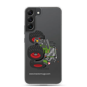 The Tractor Mugs Store Samsung Galaxy S22 Plus Fendt 942 Vario | Clear Case for Samsung® Quality Farmers Merch