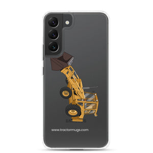 The Tractor Mugs Store Samsung Galaxy S22 Plus Ford 550 Backhoe | Clear Case for Samsung® Quality Farmers Merch