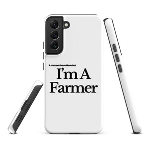 The Tractor Mugs Store Samsung Galaxy S22 Plus I'M A FARMER | Tough case for Samsung® Quality Farmers Merch