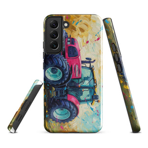 The Tractor Mugs Store Samsung Galaxy S22 Plus Renault ares 696 rz Splash Art | Tough case for Samsung® Quality Farmers Merch