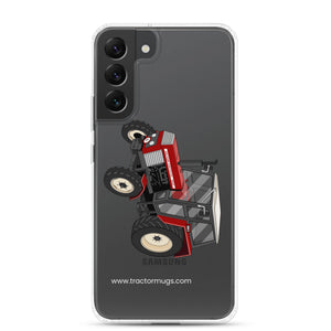 The Tractor Mugs Store Samsung Galaxy S22 Plus Zetor Crystal 8011 | Clear Case for Samsung® Quality Farmers Merch
