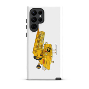 The Tractor Mugs Store Samsung Galaxy S22 Ultra Clayson 8060 Combine Harvester | Tough case for Samsung® Quality Farmers Merch
